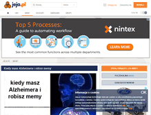 Tablet Screenshot of obrazki.jeja.pl